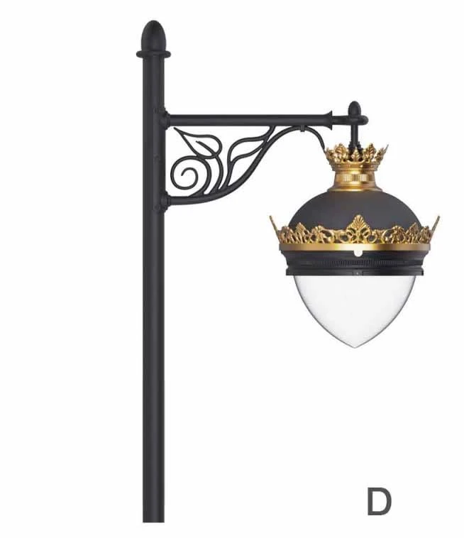 Vanjska svjetiljka na stupu Led vrtna bitva Ip65 svjetlo za stazu
